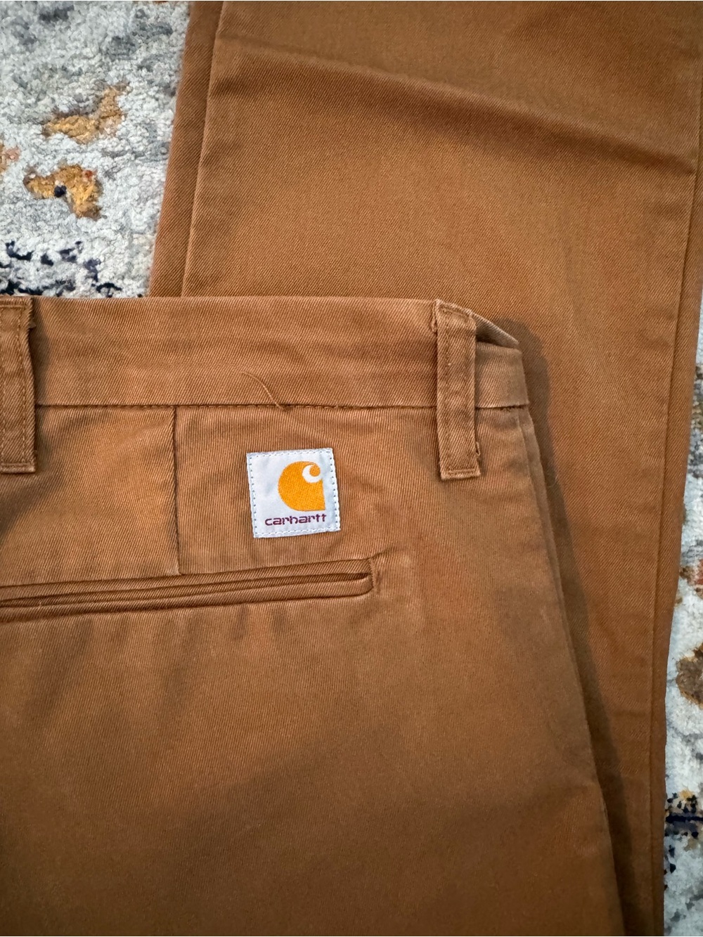 Carhartt WIP Straight Chino Pants in Carhartt Brown